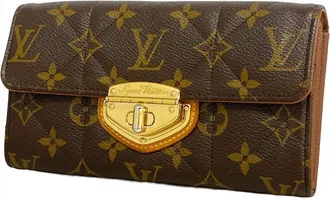 Louis Vuitton Brown Long Wallet (Bi-Fold) (Pre-Owned)