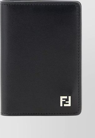 Fendi leather card holder