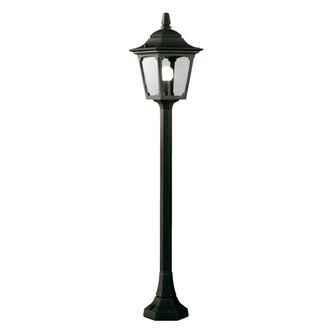 Netlighting Chapel Mini 1 Light Outdoor Post Lantern Black IP44 E27