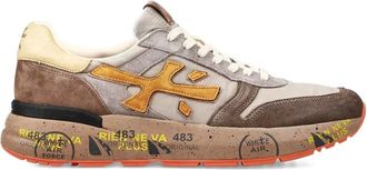 Premiata Sneakers MICK 7866 stringate in pelle scamosciata - Marrone