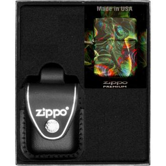 OEM Encendedor Zippo Psychedelic Swir Design Set De Regalo N.&ordm; 3