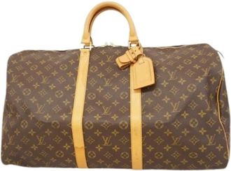 Louis Vuitton Pre-owned Weekend Bags, unisex, Brown, Size: ONE SIZE Pre-owned Boston Bag