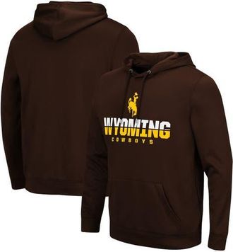 Colosseum Mens Colosseum Brown Wyoming Cowboys Lantern Pullover Hoodie at Nordstrom, Size Medium
