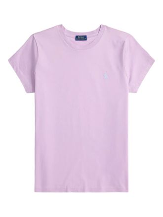 Polo Ralph Lauren T-shirt in jersey con logo - Rosa