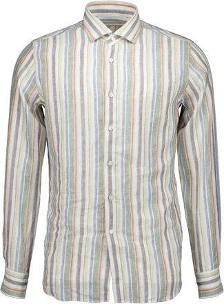 Xacus Washed Shirt - Heren - Casual Overhemden - Veelkleurig - 4XL - Overhemden