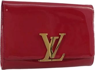Louis Vuitton Pre-owned Clutches, female, Red, Size: ONE SIZE Pre-owned Leather Clutch
