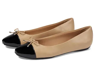 Anne Klein Luci Womens Flat Shoes Nude Black : 6.5 M, Rubber