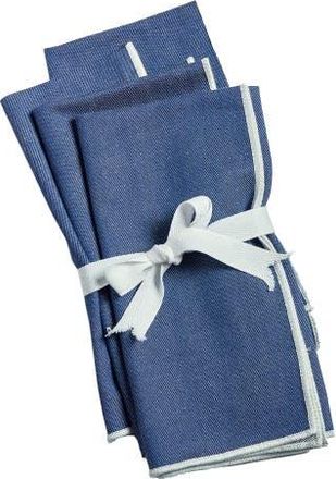 Tag Color Pop Napkin S/4 Blue Multi Cotton Summer at Nordstrom