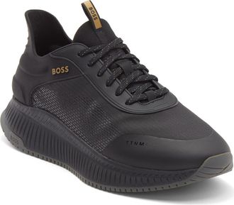 BOSS TTNM EVO Running Shoe in Black at Nordstrom Rack, Size 12Us / 11Uk