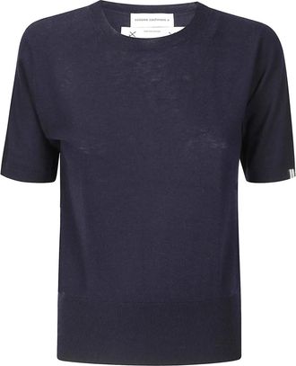 Extreme Cashmere T-shirt in maglia - Blu