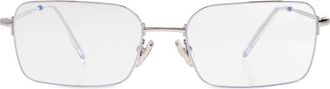 Balenciaga Invisible Rectangle Zonnebril - unisex - Brillen - Grijs - ONE Size - Accessoires