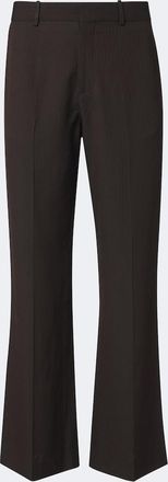 Acne Studios Pantalones rectos espigados