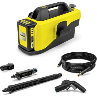 Karcher K&auml;rcher Oc 6-18 Battery Set Limpiadora De Alta Presi&oacute;n O Hidrolimpiadora Compacto Bater&iacute;a 200 L/h Negro, Gris, Amarillo