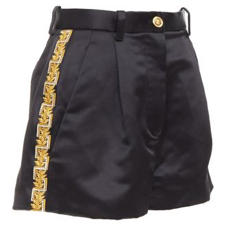 Versace Greca Crystal Shorts