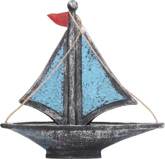 OEM Esta Figura Tridimensional De Velero, Hecha De Metal Resistente, Es Una Decoraci&oacute;n Para El Hogar Muy Creativa, Ideal Para Diversas Ocasiones. Es Inoxi