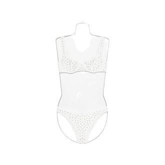 Os&eacute;ree Gem-embellished Underwired Bikini