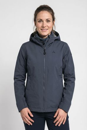 Sch&ouml;ffel Regenjacke SCH&Ouml;FFEL Jacket Style Bohorok WMS, Damen, Gr. 34, navy blazer, Obermaterial: 100% Polyester, Jacken Regenjacke, &Uuml;bergangsjacke mit wasserdi