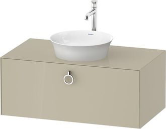 Duravit Duravit - Tulip Blanco, Mueble De Ba&ntilde;o Colgado En La Pared, Ancho
