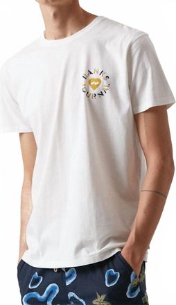 Banks Journal Heart Circles Tee In Off White