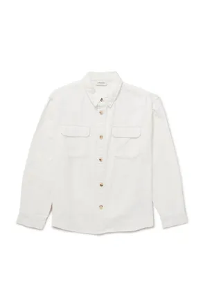 Frame Denim Cotton-Twill Overshirt