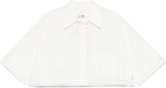 Maison Margiela cropped shirt - White