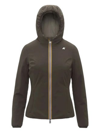 K-Way Lily jacket - women - Nylon/Elastane/Polyester - 5 - Green