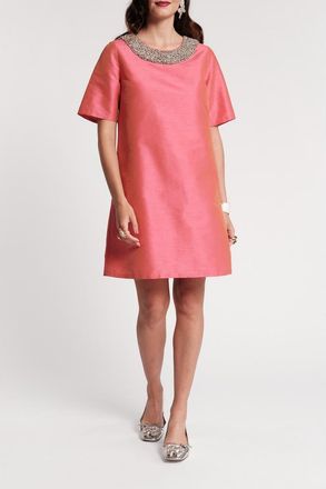 Frances Valentine Tabby Shift Dress in Coral at Nordstrom, Size X-Small