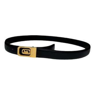 Celine Pre-owned Vintage Belt - female - Celine Vintage - Vintage Belts - Black - ONE SIZE - Pre-owned