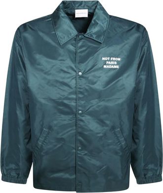 Dr&ocirc;le de Monsieur Hombre, Chaquetas, Verde, Talla: S