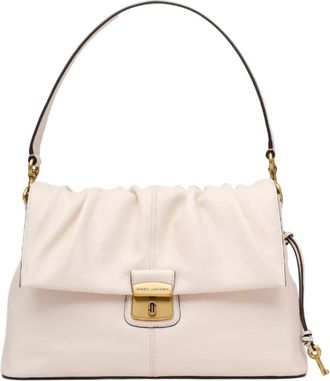 Marc Jacobs The Cristina Messenger - Dames - Schoudertassen - Beige - ONE Size - Leer - Tassen