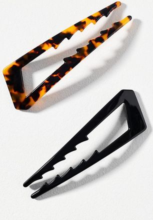 Anthropologie Resin Hair Pins, Set of 2