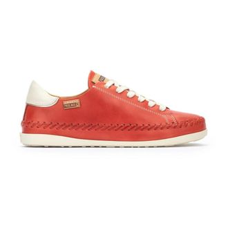 Pikolinos Rode Damessneaker - Soller - Dames - Sneakers - Rood - 35 EU - Schoenen