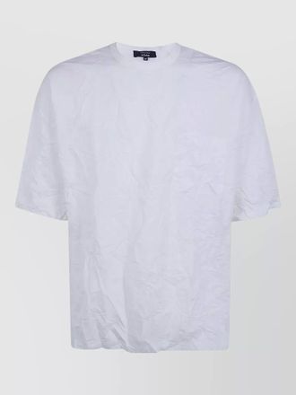 Comme Des Gar&ccedil;ons crew neck plain short sleeve t shirt