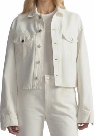 A.L.C. 713 Denim Jacket In White