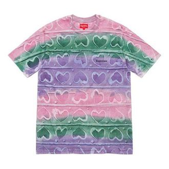 SUPREME FW19 Week 3 Hearts Dyed SS Top Tee SUP-FW19-382