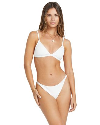 Billabong Bikini-Hose BILLABONG Salt And Sol Maya, Damen, Gr. XL, US-Gr&ouml;ssen, weiss (wei&szlig;), Obermaterial:91% Microfaser, 9% Elasthan;, Badehosen Bikini-Hose