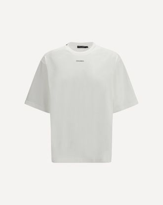 Dolce & Gabbana T-shirt over con stampa girocollo Man M