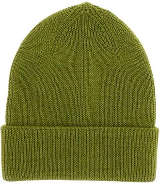 Pas Normal Studios Off-Race Wool Knit Cap - Heren - Hoeden - Groen - ONE Size - Wol - Accessoires