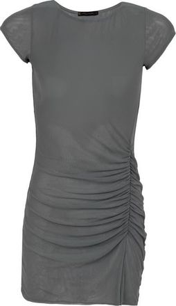 Vix Sui Mesh Cover-Up Dress in Grey at Nordstrom, Size X-Small