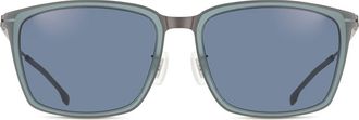 BOSS Boss 1465/F/S Asian Fit R80/KU Mens Sunglasses Grey Size 59