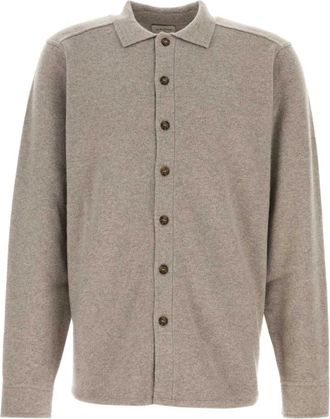 Le Kasha Minsk Shirt - Heren - Casual Overhemden - Beige - L - Kasjmier - Overhemden