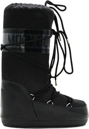 Moon Boot Womens Moon Boots Icon Glance Black Nylon