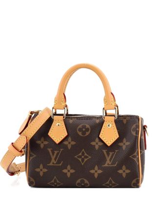 Louis Vuitton Speedy Bandouliere NM Bag Monogram Canvas Nano crossbody bag - Marrone
