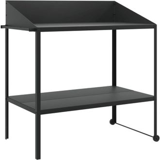 vidaXL Plant Stand Anthracite 100x54.5x100 cm Galvanised Steel vidaXL