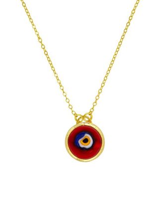 Ottoman Hands Azra Evil Eye Pendant Necklace in Gold at Nordstrom