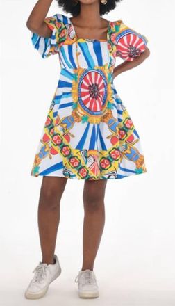 Celina Moon Jane Mini Dress In White