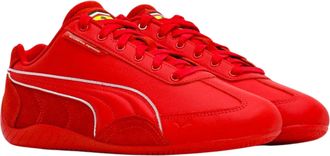 Puma Ferrari Speedcat Sneakers in Rosso Corsa/PUMA Black Men Low-Top