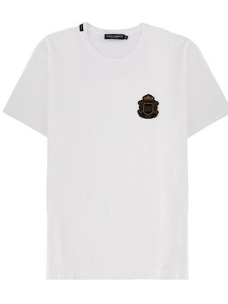 Dolce & Gabbana T Shirt With Heraldic Logo