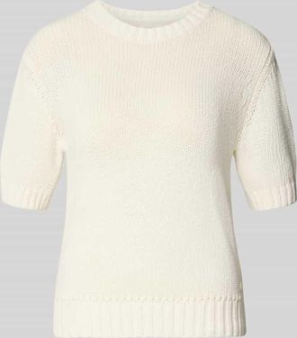 Fynch-Hatton Fynch-Hatton Strickpullover mit 1/2-Arm in Ecru, Gr&ouml;&szlig;e XXL