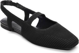 Sanctuary Klara Slingback Flat in Black at Nordstrom, Size 6.5